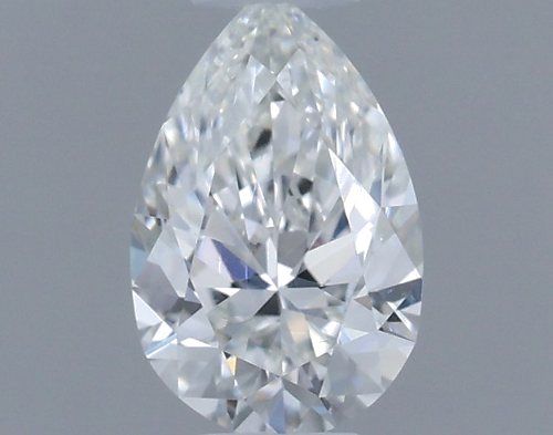 0.35 carat G-VS2 Natūralus Pear Deimantas (1)