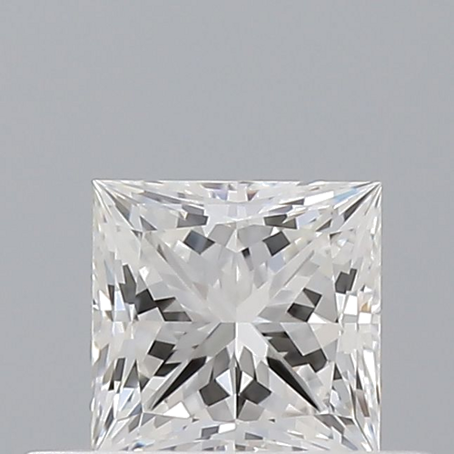 0.4 carat F-VVS2 Natūralus Princess Deimantas (1)
