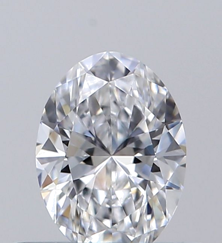 0.37 carat D-VVS1 Natūralus Oval Deimantas (1)
