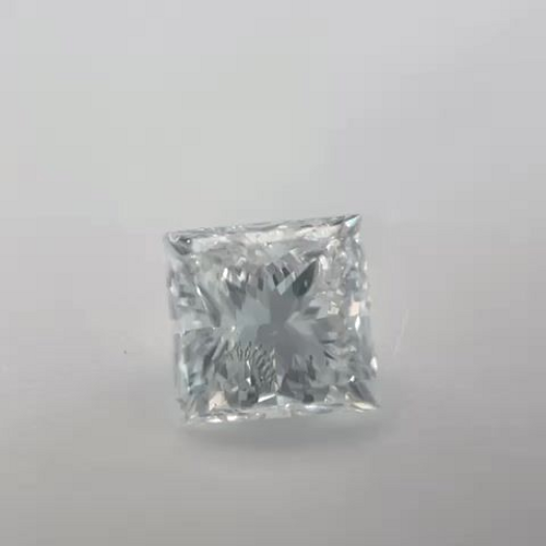 0.7 carat H-SI2 Natūralus Princess Deimantas (1)