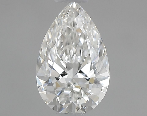 0.5 carat G-VS2 Natūralus Pear Deimantas (1)