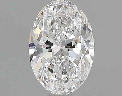 0.61 carat D-VVS2 Natūralus Oval Deimantas (1)
