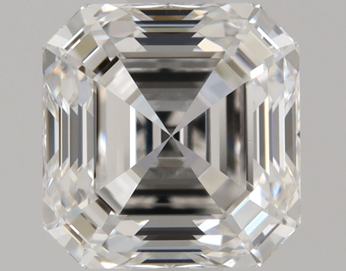 0.9 carat G-IF Natūralus Asscher Deimantas (1)