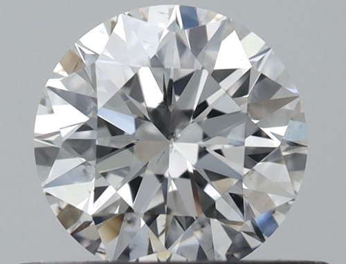 0.44 carat G-SI2 Excellent cut Natūralus Round Deimantas (1)