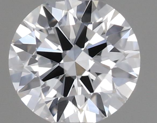 0.22 carat F-VVS2 Excellent cut Natūralus Round Deimantas (1)