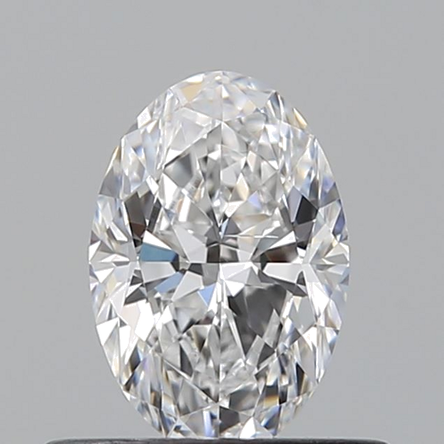 0.5 carat D-SI1 Natūralus Oval Deimantas (1)