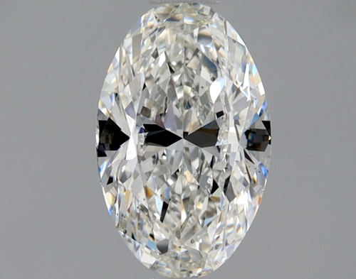 1.0 carat G-SI1 Natūralus Oval Deimantas (1)