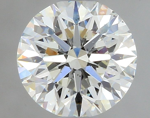 0.4 carat J-SI1 Excellent cut Natūralus Round Deimantas (1)
