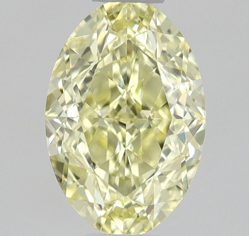 0.51 carat Fancy Yellow-IF Natūralus Oval Deimantas (1)
