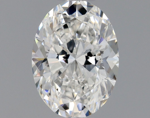 0.5 carat F-SI1 Natūralus Oval Deimantas (1)