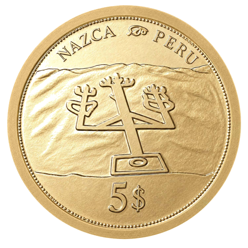 2006 Naska 5 dolāri Fidži zelta monēta (1)