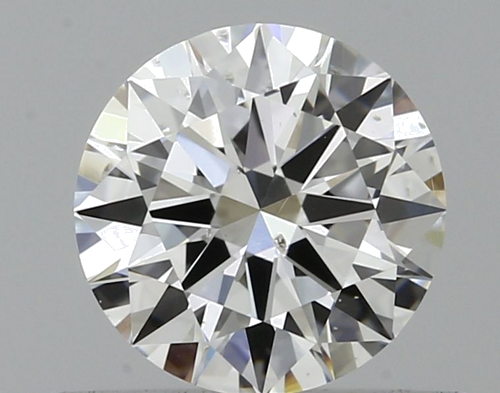 0.5 carat F-SI1 Excellent cut Natūralus Round Deimantas (1)
