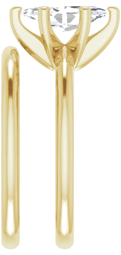 14K Yellow  10x5 mm Marquise Solitaire Engagement Ring Mounting (9)