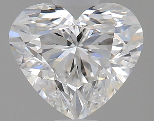 0.6 carat E-VS2 Natūralus Heart Deimantas (1)