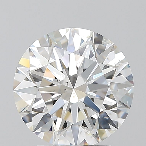 2.5 carat F-SI1 Excellent cut Natūralus Round Deimantas (1)