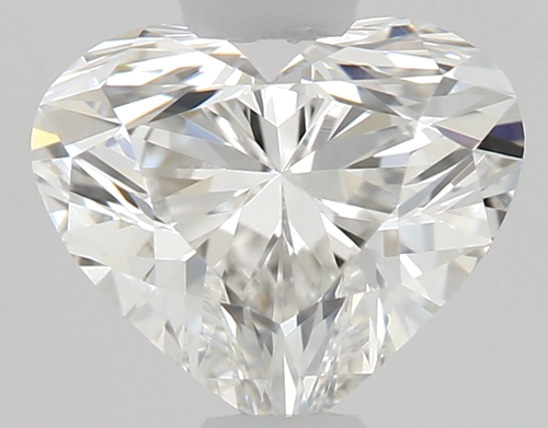 0.61 carat H-VS1 Natūralus Heart Deimantas (1)