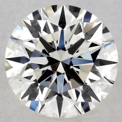 0.38 carat J-VVS1 Excellent cut Natūralus Round Deimantas (1)