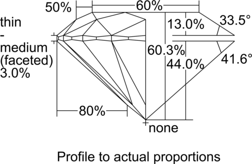 0.30 carat D-FL Excellent Cut (3EX) Naturalus Round Diamond (3)