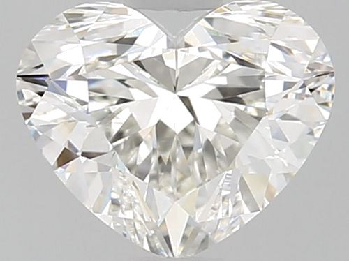 0.91 carat I-VVS1 Natūralus Heart Deimantas (1)