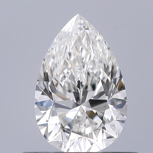 0.56 carat G-VVS1 Natūralus Pear Deimantas (1)