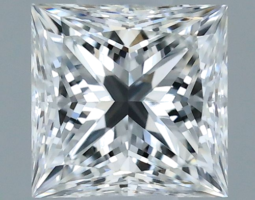 0.3 carat E-IF Natūralus Princess Deimantas (1)