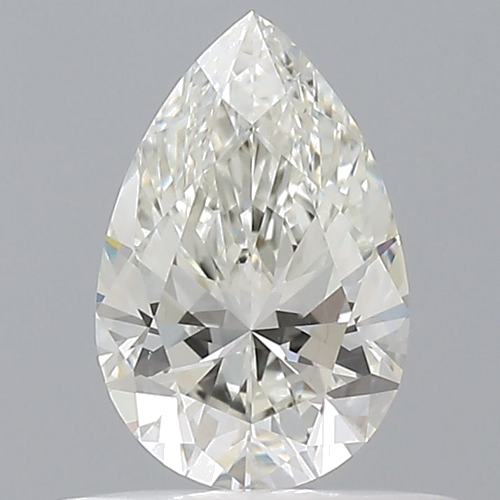 0.53 carat I-SI1 Natūralus Pear Deimantas (1)
