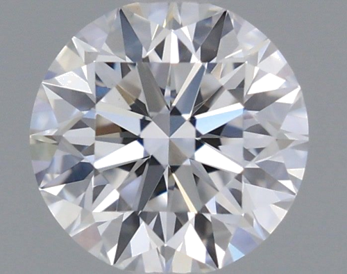 0.61 carat D-VVS2 Excellent cut Natūralus Round Deimantas (1)