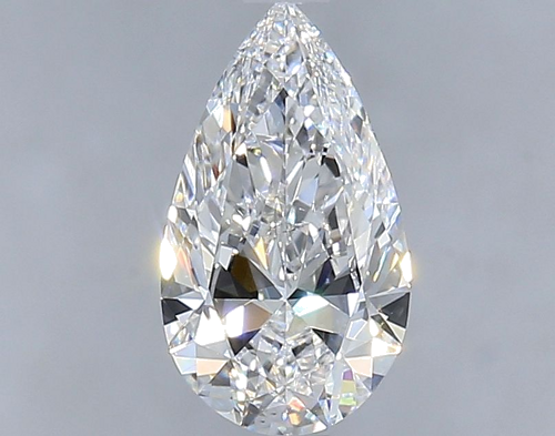 0.9 carat D-SI1 Natūralus Pear Deimantas (1)