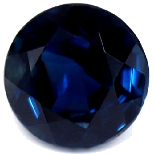 0.64 carat BLUE Round Safyras (1)