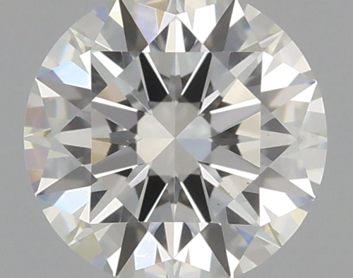 0.52 carat H-VS2 Excellent cut Natūralus Round Deimantas (1)