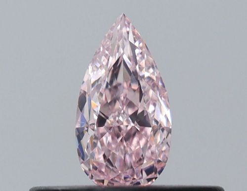 0.25 carat Fancy Pink-SI1 Natūralus Pear Deimantas (1)