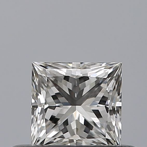 0.37 carat E-VS1 Natūralus Princess Deimantas (1)