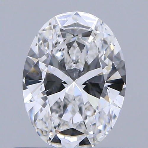 0.5 carat E-SI2 Natūralus Oval Deimantas (1)