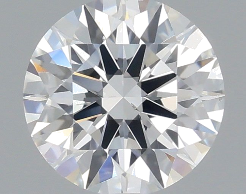 0.4 carat F-SI1 Excellent cut Natūralus Round Deimantas (1)