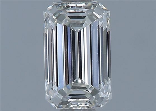 0.61 carat I-VVS2 Natūralus Emerald Deimantas (1)