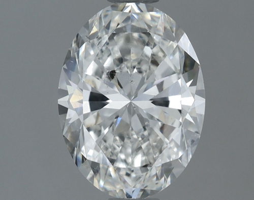 1.33 carat G-SI2 Natūralus Oval Deimantas (1)