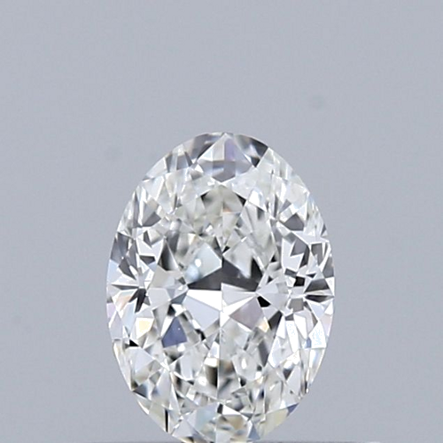 0.4 carat H-VVS2 Natūralus Oval Deimantas (1)