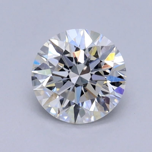 0.37 carat F-VVS2 Excellent cut Natūralus Round Deimantas (1)