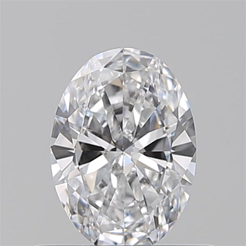 0.5 carat D-VS1 Natūralus Oval Deimantas (1)