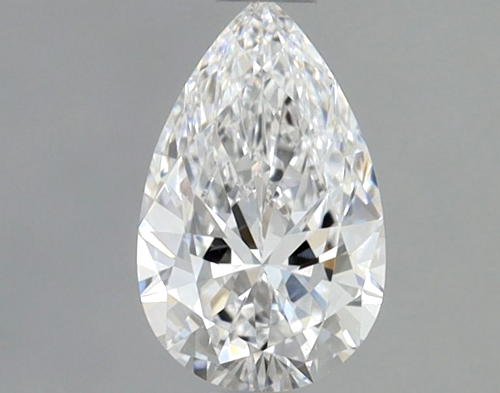 0.51 carat D-VS2 Natūralus Pear Deimantas (1)