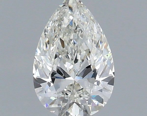 0.5 carat I-SI1 Natūralus Pear Deimantas (1)