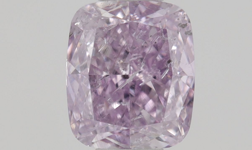 0.3 carat Fancy Pinkish Purple-SI2 Natūralus Oval Deimantas (1)