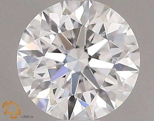 0.56 carat D-VVS2 Excellent cut Natūralus Round Deimantas (1)