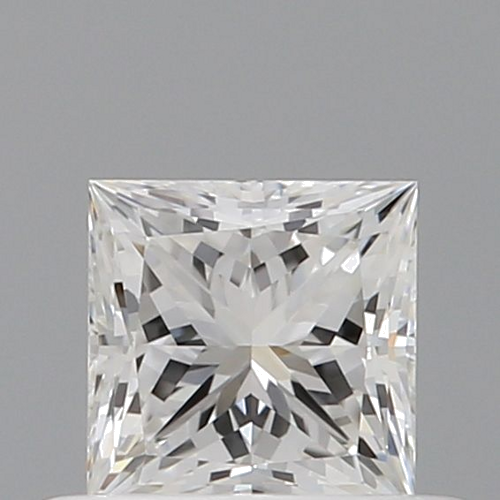 0.43 carat F-VVS2 Natūralus Princess Deimantas (1)