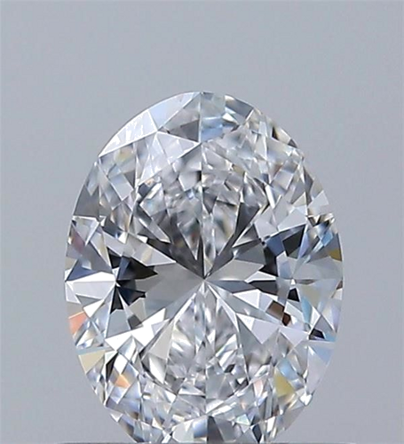 0.6 carat D-VVS1 Natūralus Oval Deimantas (1)