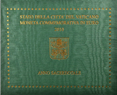 2010 Vatican Year of Priest 2 euro coin (3)