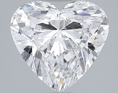 2.51 carat F-SI2 Natūralus Heart Deimantas (1)