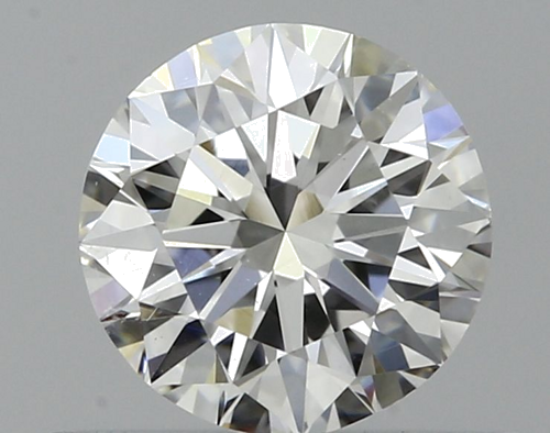 0.5 carat F-SI1 Very Good cut Natūralus Round Deimantas (1)