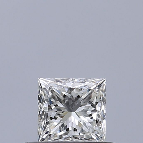 0.35 carat F-VVS1 Natūralus Princess Deimantas (1)