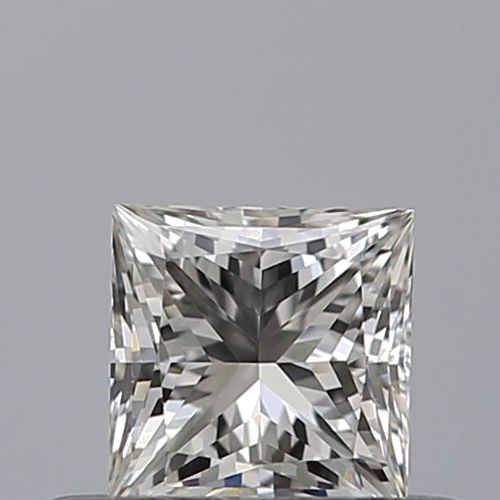 0.37 carat F-VVS1 Natūralus Princess Deimantas (1)
